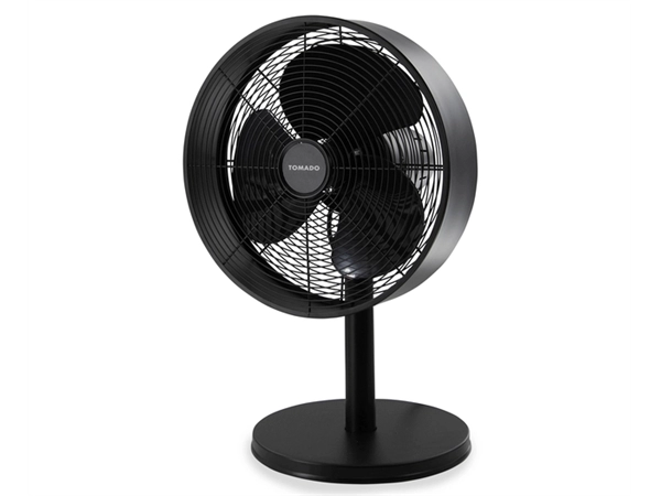 Een Ventilateur de table Tomado Ø 35cm rétro noir koop je bij QuickOffice BV