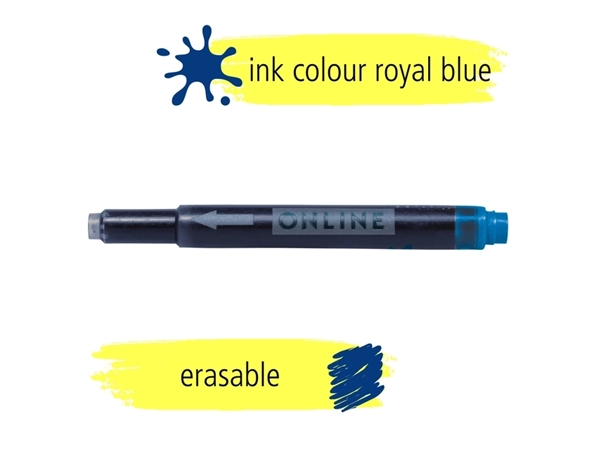 Een Inktpatroon Online Kombi blauw doos à 5 stuks koop je bij NiceSupplies.nl