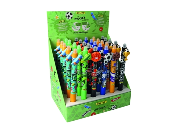 Buy your Gelschrijver Online Magixx Fun Sports 0.7mm assorti at QuickOffice BV