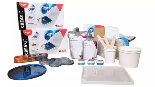 Een Hobbyset V-Sure Resin Art medium koop je bij NiceSupplies.nl