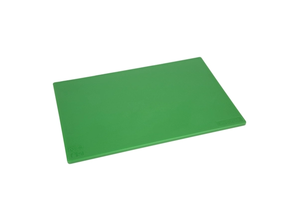 Een Snijplank Hygiplas LDPE 450x300x10 mm groen koop je bij De Angelot