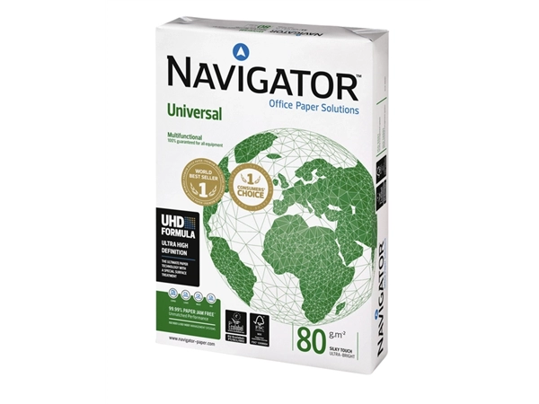 Kopieerpapier Navigator Universal A4 80gr wit 400 vel