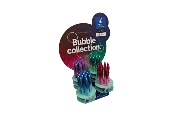 Een Gelschrijver PILOT G-2 Bubble assorti medium blauwschrijvend koop je bij Holzem Kantoorefficiency