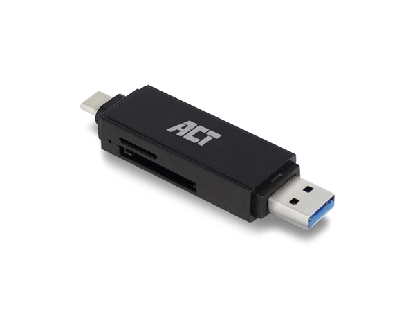 Kaartlezer ACT USB-C/USB-A 3.0