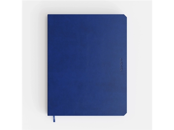 Notitieboek de KEMPEN Blue Note 171x220mm blanco 192 pagina's 90gr blauw