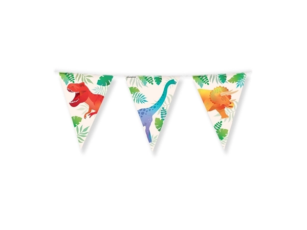 Een Party Flags foil Dino koop je bij Van Hoye Kantoor BV