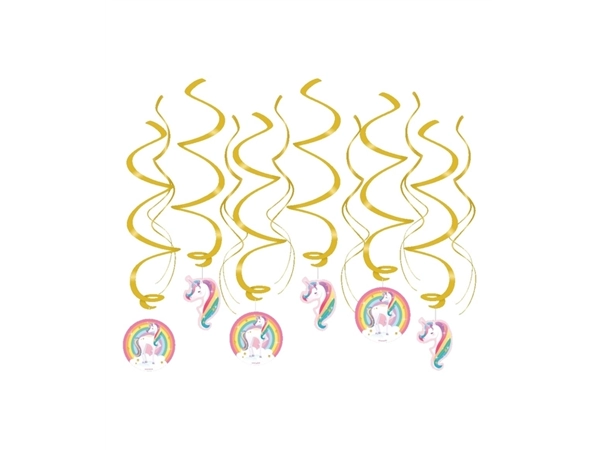 Een Swirl decorations Unicorn koop je bij Van Hoye Kantoor BV