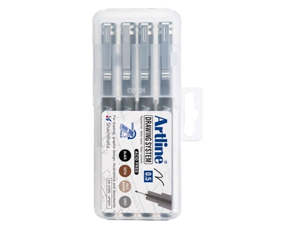 Een Fineliner Artline technisch 0.5mm assorti koop je bij EconOffice