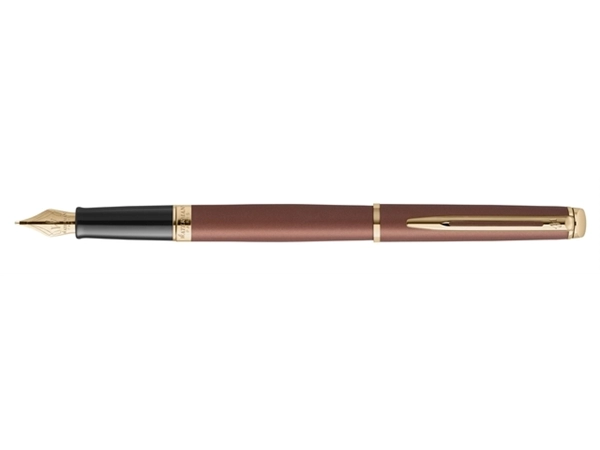 Een Vulpen Waterman Hémisphère Fashion Colors metallic copper GT fijn koop je bij Unimark Office B.V.