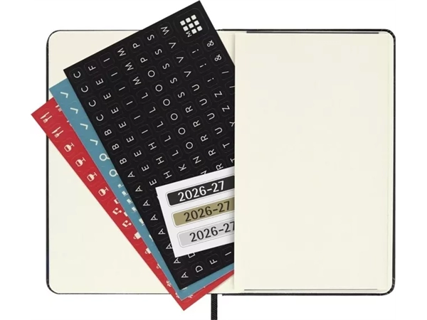 Een Agenda 2027 Moleskine 18M Planner Weekly 7dagen/1pagina pocket hc black koop je bij Van Leeuwen Boeken- en kantoorartikelen