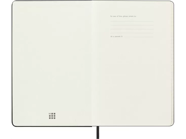 Een Agenda 2027 Moleskine 18M Planner Weekly 7dagen/1pagina large hc black koop je bij Van Leeuwen Boeken- en kantoorartikelen
