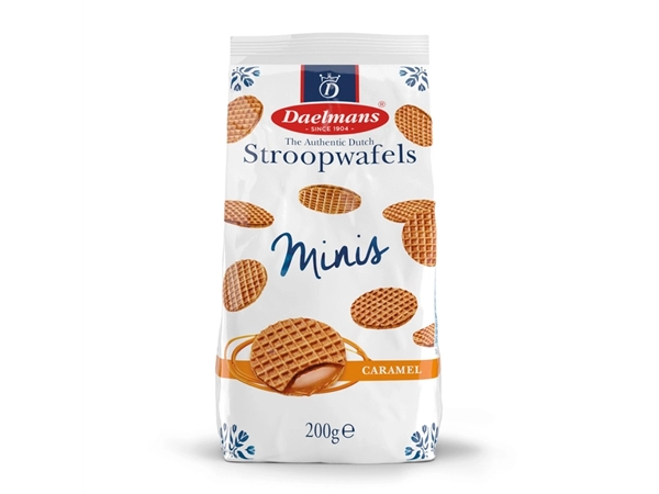 Stroopwafel Daelmans mini blokzak 200 gram