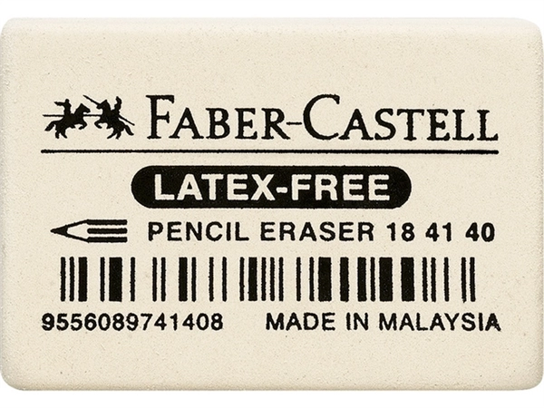 Gum Faber Castell 7041 34x26x8mm wit