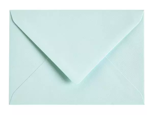 Een Envelop Papicolor C6 114x162mm zeegroen pak à 6 stuks koop je bij Unimark Office B.V.