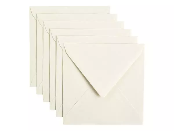 Een Envelop Papicolor 140x140mm anjerwit koop je bij EconOffice