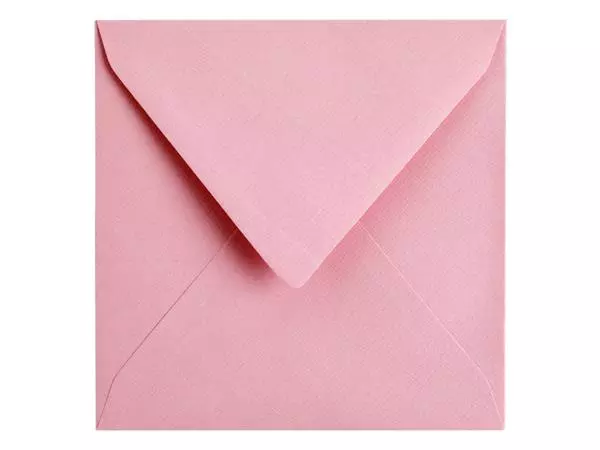 Een Envelop Papicolor 140x140mm babyroze pak à 6 stuks koop je bij NiceSupplies.nl