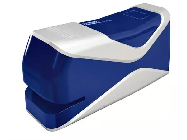 Een Nietmachine Rapid Elektrisch 10BX 10vel blauw/wit koop je bij Totaal Kantoor Goeree