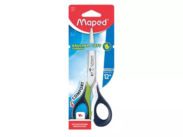 Een Schaar Maped Sensoft 16cm links assorti koop je bij Buro De Peuter