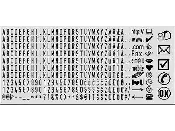 Tekststempel Colop Printer 30/1 personaliseerbaar 5regels 47x18mm