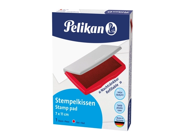 Een Stempelkussen Pelikan 2E 110x70mm rood koop je bij EconOffice