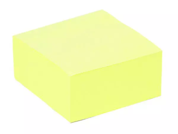 Een Memoblok Quantore 76x76mm 400 geel koop je bij KantoorProfi België BV