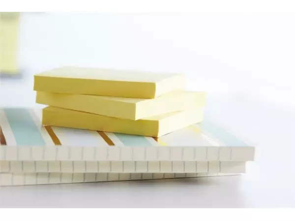 Een Memoblok Post-it Z-Note R330-1B recycled 76x76mm canary yellow koop je bij Kantoorvakhandel van der Heijde