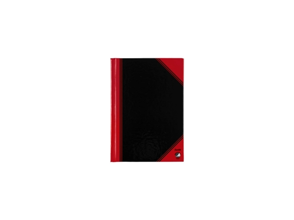 Een Cahier de notes Bantex noir/rouge A6 ligné 70g 96 feuilles koop je bij QuickOffice BV