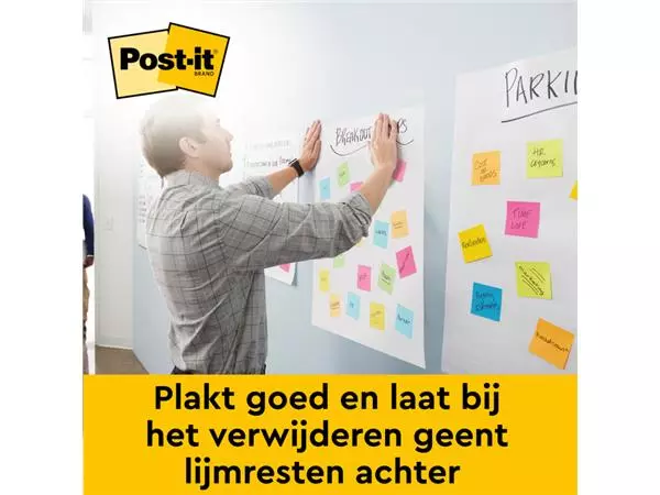 Een Meeting chart Post-it 566 Super Sticky 50.8x58.4cm wit incl Command bevestigingsstrip 2 stuks koop je bij L&N Partners voor Partners B.V.