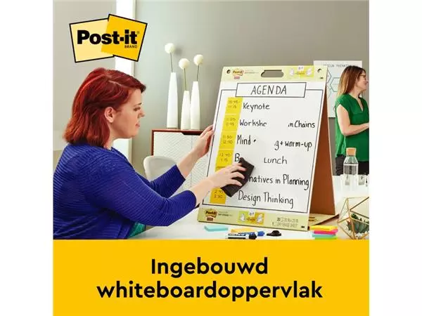 Een Meeting chart Post-it Super Sticky 563 50.8x58.4cm wit koop je bij Goedkope Kantoorbenodigdheden