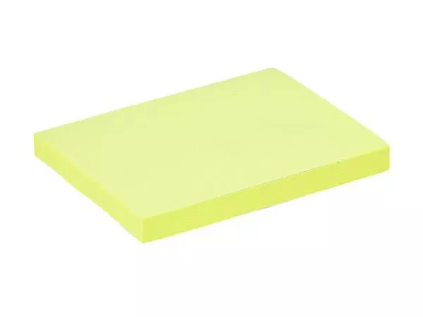 Een Memoblok Quantore 76x101mm geel koop je bij Van Leeuwen Boeken- en kantoorartikelen
