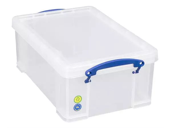 Een Opbergbox Really Useful 9 liter 395x255x155mm koop je bij L&N Partners voor Partners B.V.
