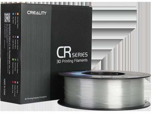 Een 3D FILAMENT CREALITY PETG 1.75MM CLEAR 1KG koop je bij Kantoorvakhandel van der Heijde