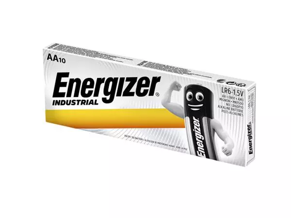 Batterij Industrial AA alkaline doos à 10 stuks