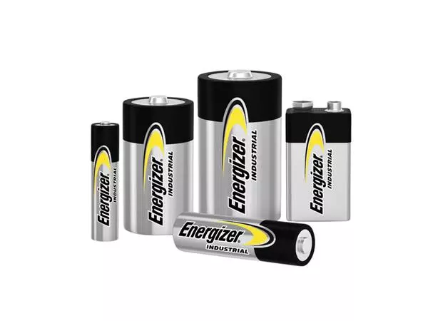 Een Batterij Industrial AA alkaline doos à 10 stuks koop je bij Kantoorvakhandel van der Heijde