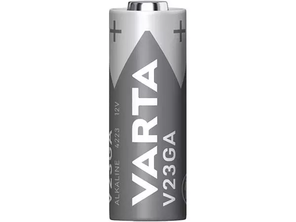 Een Batterij Varta V23GA alkaline blister à 1stuk koop je bij Buro De Peuter