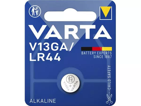 Een Batterij Varta knoopcel V13GA lithium blister à 1stuk koop je bij L&N Partners voor Partners B.V.