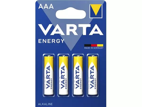 Een Batterij Varta Energy 4xAAA koop je bij Goedkope Kantoorbenodigdheden