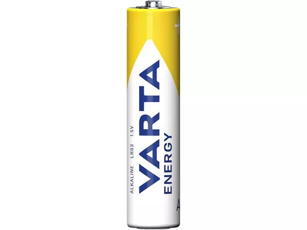 Een Batterij Varta Energy 4xAAA koop je bij NiceSupplies.nl