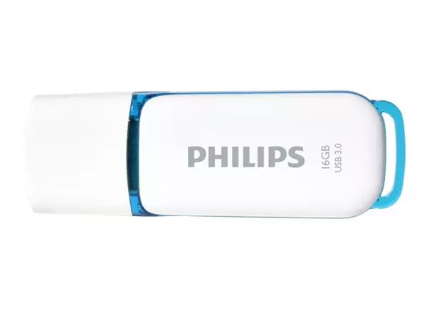 Een USB-stick 3.0 Philips Snow Edition Ocean Blue 16GB koop je bij L&N Partners voor Partners B.V.