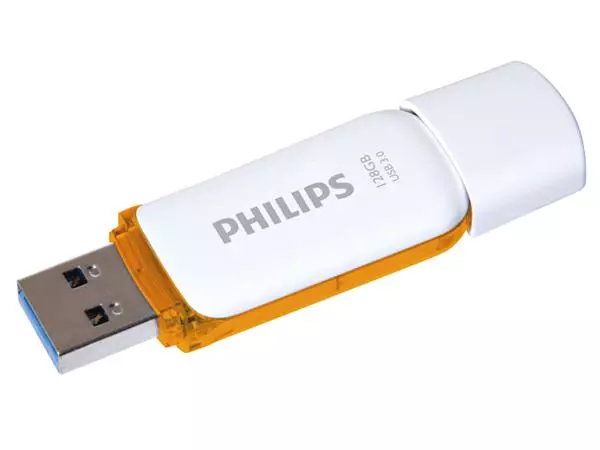 Een USB-stick 3.0 Philips Snow Edition Sunrise Orange 128GB koop je bij Tonerinktshop