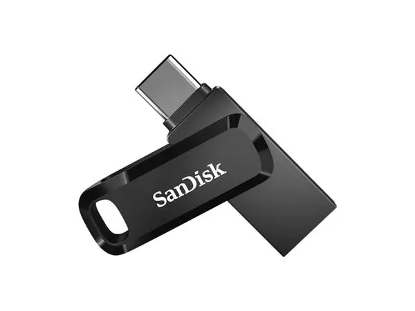 Een USB-stick 3.1 USB-C Sandisk Ultra Dual Drive Go 256GB koop je bij Van Leeuwen Boeken- en kantoorartikelen