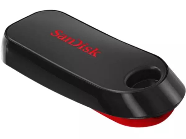 Een USB-stick 2.0 Sandisk Cruzer Snap 64GB koop je bij NiceSupplies.nl