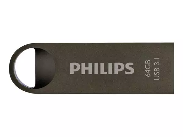 Een USB-stick 3.1 Philips Moon Space Grey 64GB koop je bij L&N Partners voor Partners B.V.