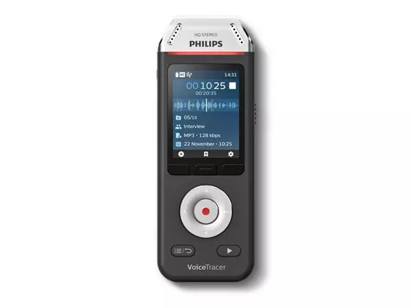 Een Digital voice recorder Philips DVT 2110 voor interviews koop je bij Unimark Office B.V.