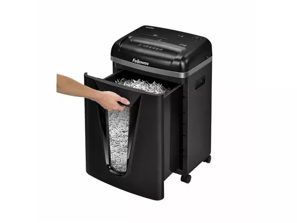 Een Papiervernietiger Fellowes Powershred 450M snippers 2x12mm koop je bij Buro De Peuter