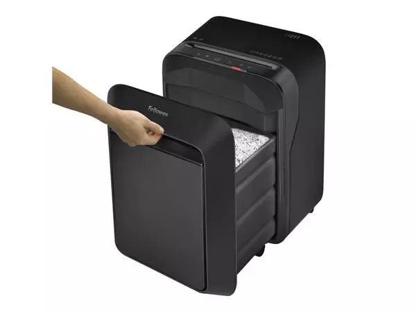 Een Papiervernietiger Fellowes Powershred LX211 snippers 2x12mm zwart koop je bij Unimark Office B.V.