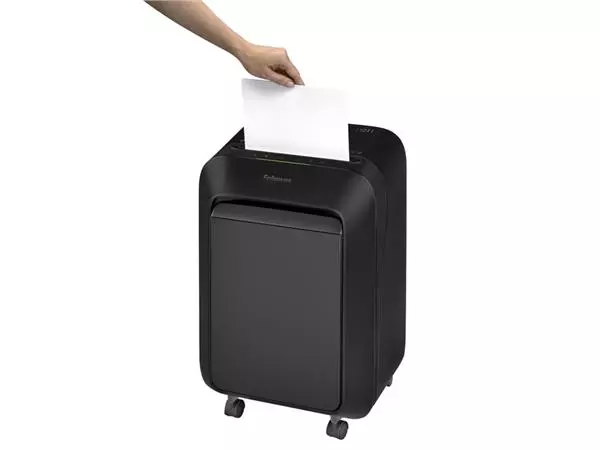 Een Papiervernietiger Fellowes Powershred LX211 snippers 2x12mm zwart koop je bij NiceSupplies.nl