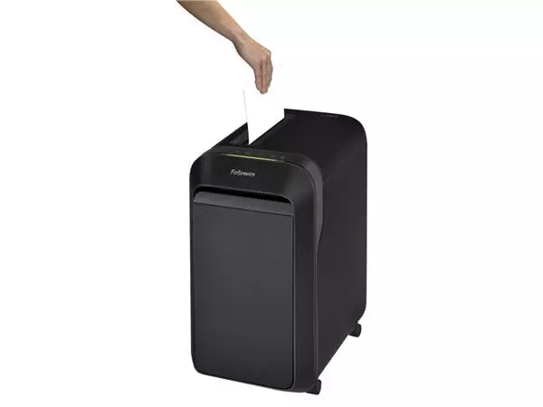 Een Papiervernietiger Fellowes Powershred LX221 snippers 2x12mm zwart koop je bij NiceSupplies.nl