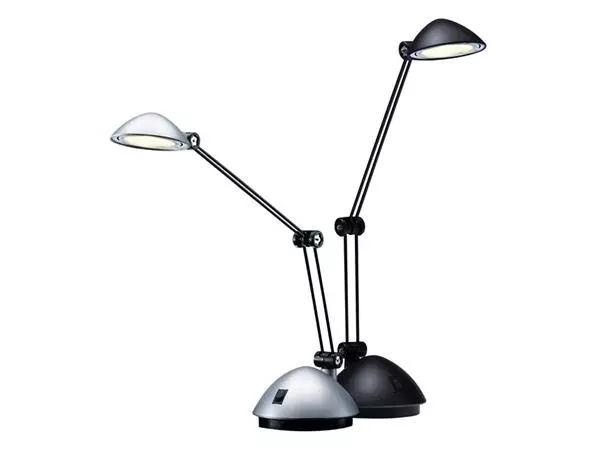 Een Bureaulamp Hansa led Space zwart koop je bij NiceSupplies.nl