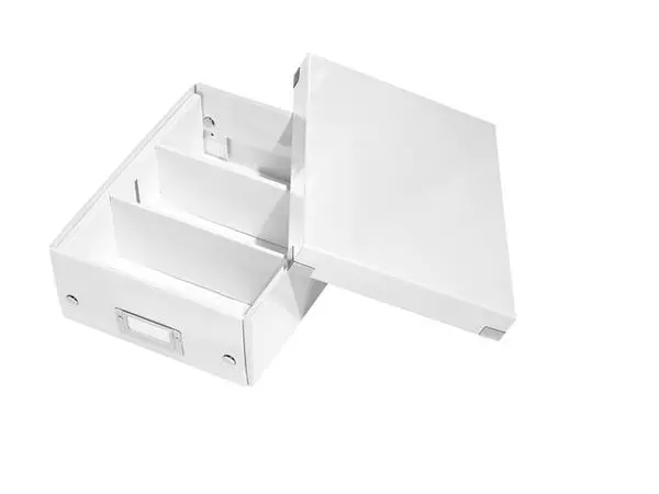 Een Sorteerbox Leitz WOW Click & Store 220x100x282mm wit koop je bij NiceSupplies.nl